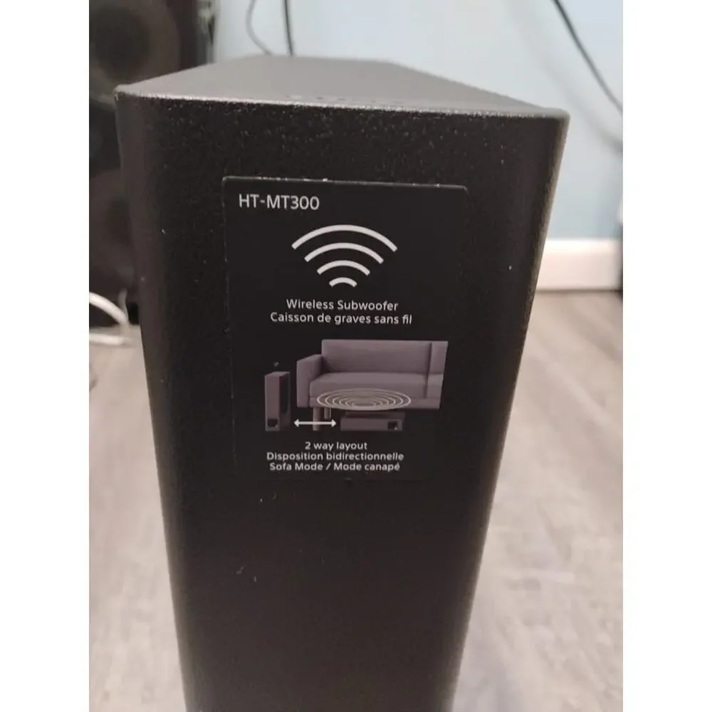 Sony SA-WMT300 120V 20W Powerful Bass Audio Replacement Subwoofer Only bluetooth